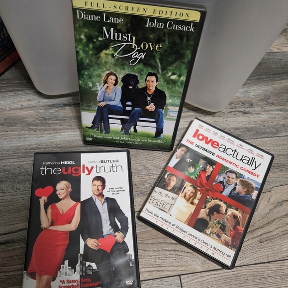 Romantic Comedy DVD set of 3 movies - Picture 1 of 6